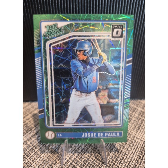 Other - 202r Donruss Optic Josue De Paula #113 Teal Velocity /149 Rated‎ Prospect